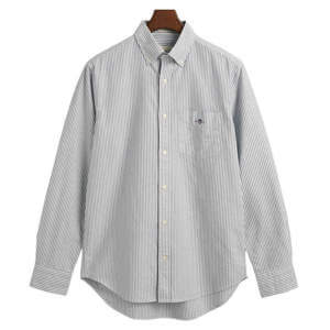 GANT Regular Fit Banker Stripe Oxford Shirt